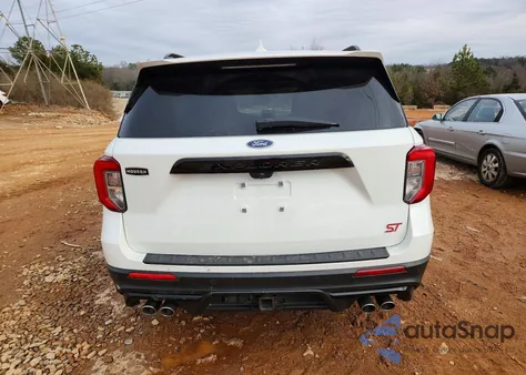 2020 Ford Explorer St from USA, damaged, VIN 1FM5K8GCXLGA09648